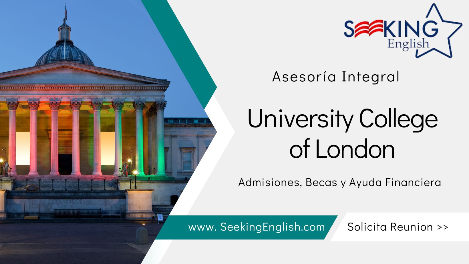 UCL, university college of London. universidad Londres